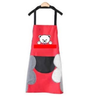 Picture of Cooking Kitchen Apron with Pocket Check Chef Apron Dress for Women Men Adults for Baking Restaurant Tool