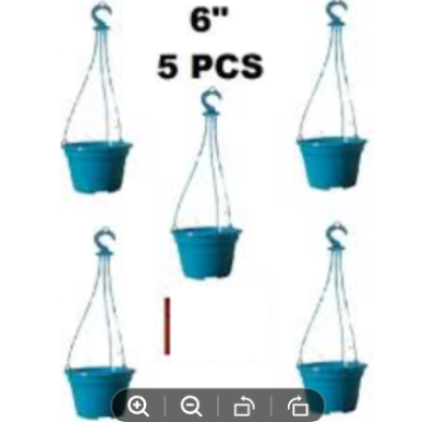 Picture of BP Planter Hanging 6 Inchi 5 Pcs