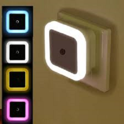 Picture of Wireless LED Night Light Sensor Lighting Mini EU US Plug Lamp For Children Room Bedroom Decoration Lights