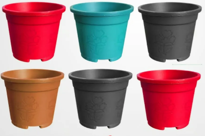Picture of 6 Inch BP Round planter flower house Tub- 6 Pcs