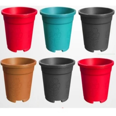 Picture of 6 Inch BP Round planter flower house Tub- 6 Pcs