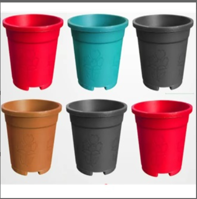 Picture of 6 Inch BP Round planter flower house Tub- 6 Pcs