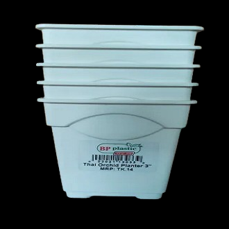Picture of Flower Pot-3Inchi White Thai Planter For Indoor plant 10 pcs