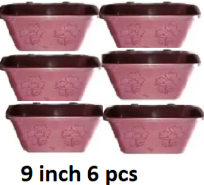 Picture of 24 CM Vertical Flower pot 6 Pcs