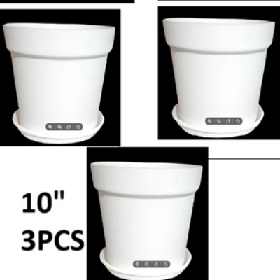 Picture of 10 Inchi White coler Mat Tob With Tray 3 pcs