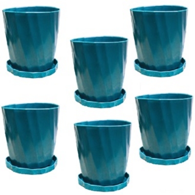 Picture of 5 Inch Camellia Planter With Tray - 6 Pcs