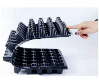 Picture of Seed Tray 50 cells-Plant Seeds Grow Nursery Pots Tray Vegetable Plastic Nursery Tray Seedling Tray 50 Cell