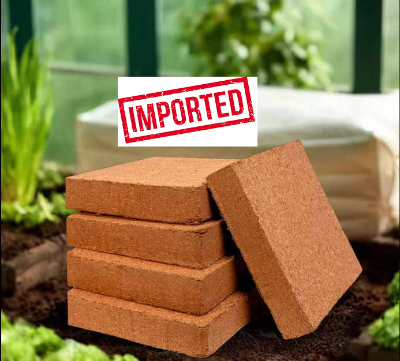 Picture of Coco Peat Block-Expandable Block 2kg +Cocopit Block(Imported) expand up to 16kg