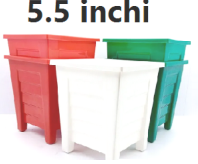 Picture of Plastic flower tub 5 pcs(5.5 inchi)