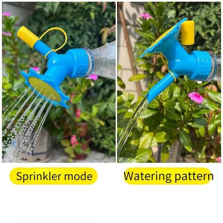 Picture of Mini Bottle Cap Sprinkler Nozzle Plastic Watering Can Spout Plant Watering Can