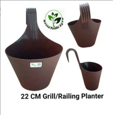 Picture of 22 CM- Grill Planter or Railing Pots 1 PCS