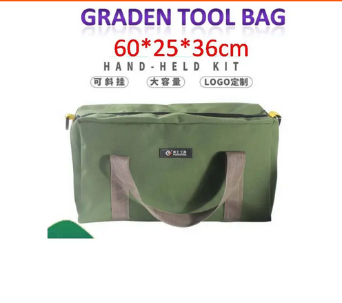 Picture of Mechanics Hand Tool Storage Carry Strap&Zip Handle with Organiser Bag Canvas UK
