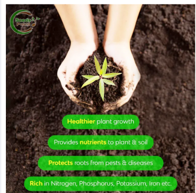 Picture of Neem Khoil (Neem Cake) - 500 gm