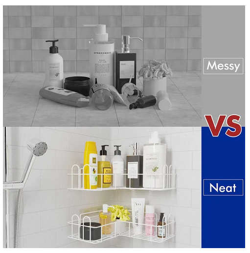 Picture of Metal Bathroom Corner Shelf 1 PCS