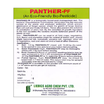 Picture of PANTHER-PF Bio Pesticide(Liebigs Agro Chem Pvt Ltd ) 100g