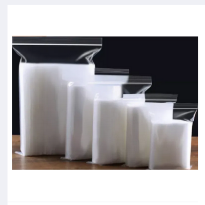 Picture of Zipper Bag-Transparent PE clear zip lock plastic bag for candy dry food(8/12cm)100pc pack
