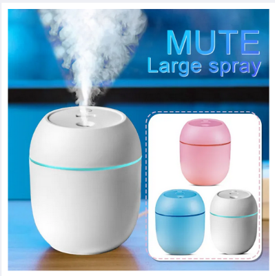 Picture of Portable Mini Air Humidifier 250ml Micro Atomizer USB Cold Fog Atomizer with Lamp
