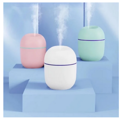 Picture of Portable Mini Air Humidifier 250ml Micro Atomizer USB Cold Fog Atomizer with Lamp