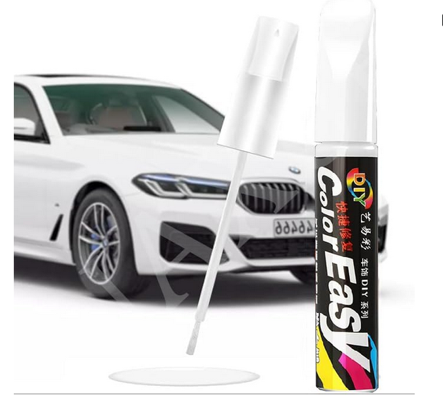 Picture of Car Scratch Remover Touch Up Paint Pen for Cars(White), Automotive Car Paint Pen, 2 IN 1 Car Paint Scratch Repair for Deep Scratches, Special-Purpose White Car Paint Universal Color