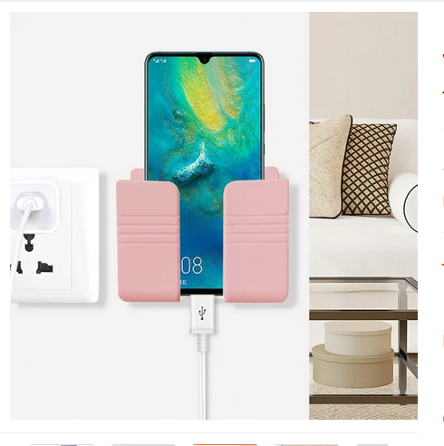 Picture of Mobile Phone Charging Hanging Holder - Multicolor - 1 PCS