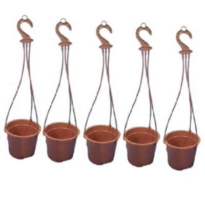 Picture of 5 inch Bp Round planter Hanging flower tub-( 10 pcs)