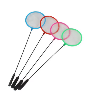 Picture of Aquarium Fish Net   Cleaner Net Fish Tank Filter Nets High Density Fish Tank Mesh Nets, with Plastic Handle  Diamete