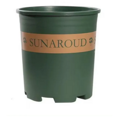 Picture of Plastic 5 Gallon Flowerpot Flower er Basket Nursery Pot Balcony Decoration with tray