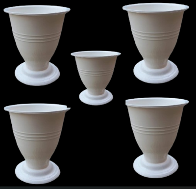 Picture of Tulip Planter( 5 Pcs  Set White )