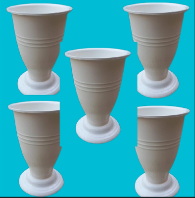Picture of Tulip Planter( 5 Pcs  Set White )