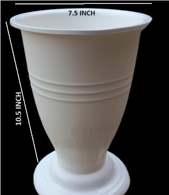 Picture of Tulip Planter( 5 Pcs  Set White )