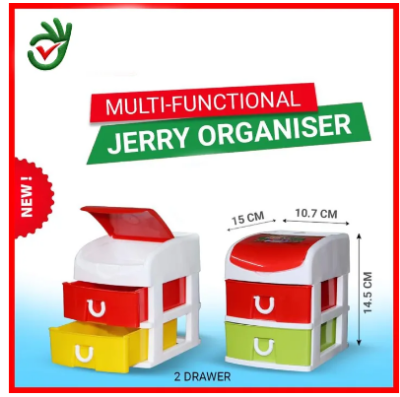 Picture of Multipurpose Clutter Solution,Organiser box (2 Drower)