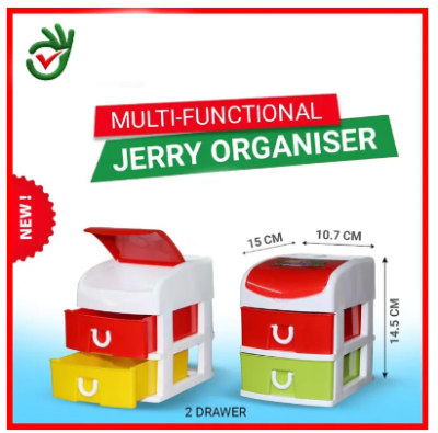 Picture of Multipurpose Clutter Solution,Organiser box (2 Drower)