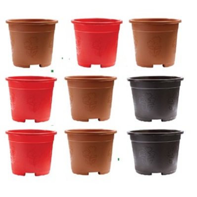 Picture of 5 Inchi Round Planter 10 Pcs Set