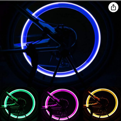 Picture of 2pcs Bike Light Motion Sensor led Light with Battery