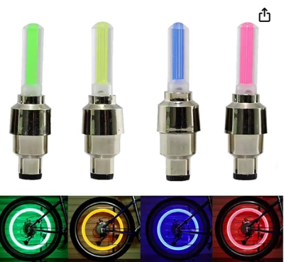 Picture of 2pcs Bike Light Motion Sensor led Light with Battery