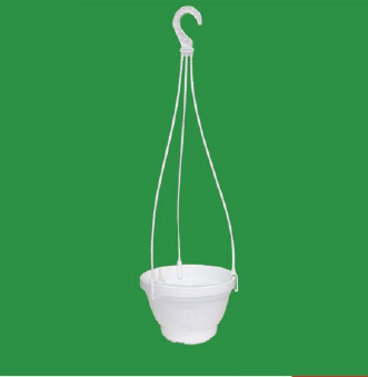 Picture of GardenHanging Round white planter  (6 inch - 10 pcs )