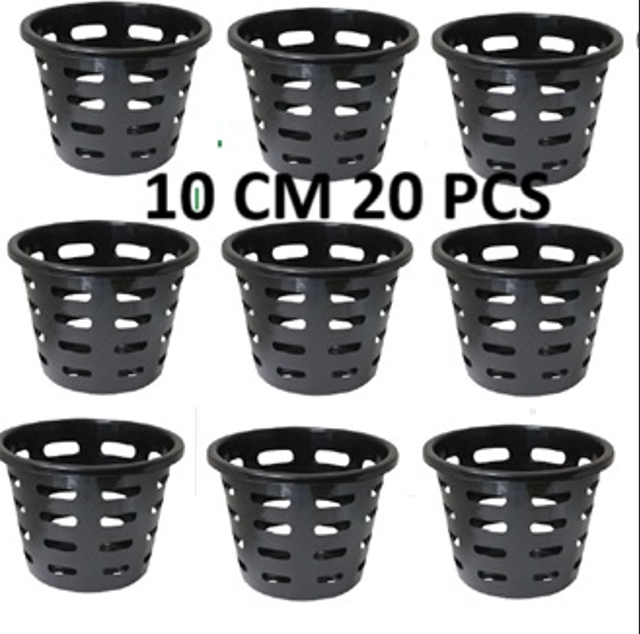 Picture of 10 C.M Orchid Planter ( 4 inch - 20 Pcs set)
