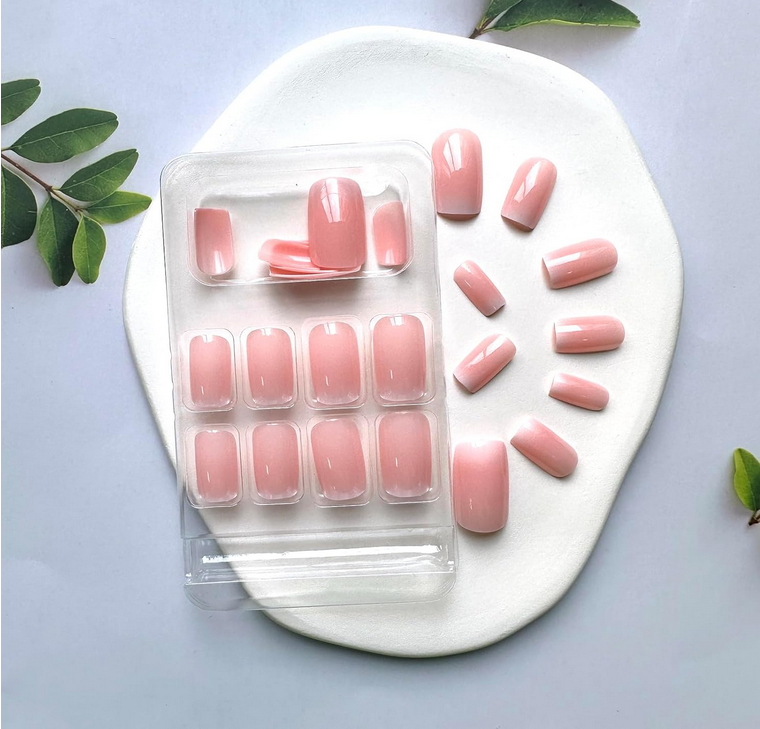 Picture of 24pcs With Glue Fake nails With Design False nails Wearable press on nails stylish pattern Artificial nails Full Cover nail art