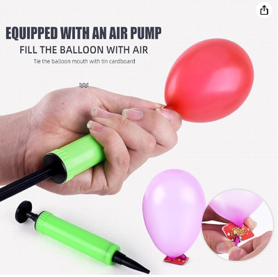 Picture of Balloon Pumps for Wedding, Birthday Party 1pcs