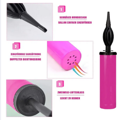 Picture of Balloon Pumps for Wedding, Birthday Party 1pcs