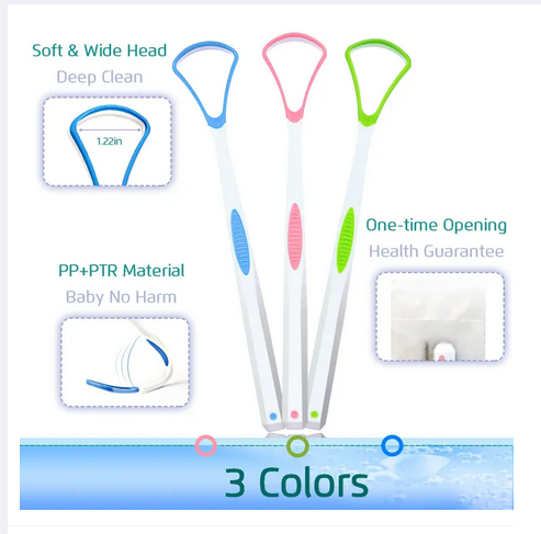 Picture of Tongue Scraper, Tongue Cleaners, fresher Tongue Tools 1 pcs