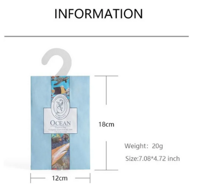 Picture of Aromatherapy Bag (5 pcs)Hanging Sachets For Wardrobe Closet Room Wardrobe Bathroom Cart, , Natural Mothproof Agent, Lastin