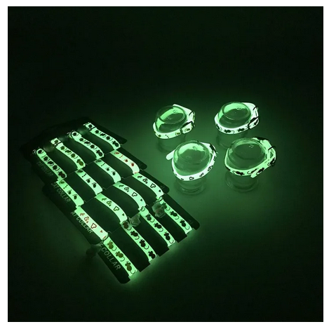 Picture of Cat Kitten Reflective Adjustable Collar Safety Buckle With Bells Cat Radium Adjustable Collar With Bell For Puppy/Kitten