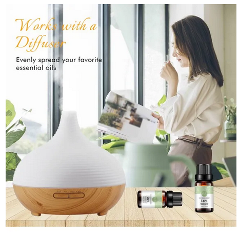 Picture of Lily Essential Oil,100% Pure Oil for Diffuser, Massage - 10ml