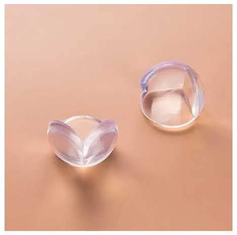 Picture of Silicone Children Head Protection, (4 Pcs )Anti-Collision Corner Transparent Anti-Collision Desk Corner Anti-Knock The Sleeve