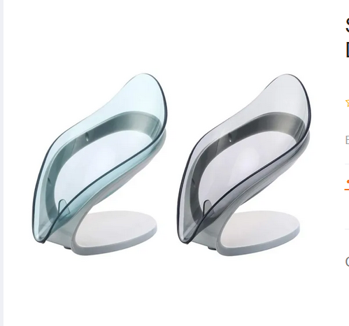 Picture of Self Draining Soap Tray Box Bathroom Soap Dish Kitchen Sponge Holder