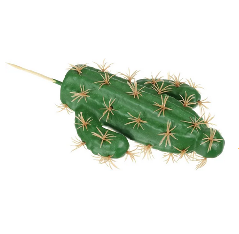 Picture of Artificial Succulents Plants Cactus Decor Unpotted Fake Cactus Plant Bulk for Indoor Home Decoration, Green