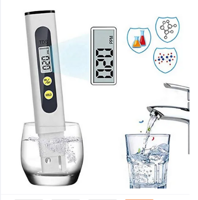Picture of TDS Meter 3 in 1 EC TDS and Temperature Test Pen , EC Meter & Temperature Meter with ± 2% Accuracy Ideal Water Test Meter