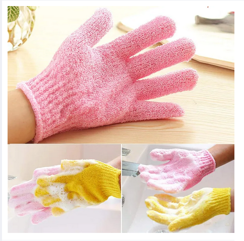 Picture of Body Gloves 1 Pairs Bath Exfoliating Glove Sponge Exfoliating Pad Body Gloves for Shower Exfoliating Mitts Shower Glove Women's Gloves for Shower for