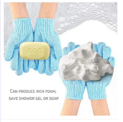 Picture of Body Gloves 1 Pairs Bath Exfoliating Glove Sponge Exfoliating Pad Body Gloves for Shower Exfoliating Mitts Shower Glove Women's Gloves for Shower for